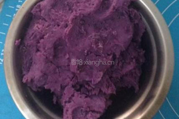 黄金紫薯卷的做法图解1