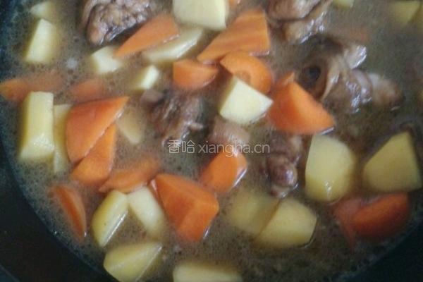 鸡腿炖土豆的做法图解6
