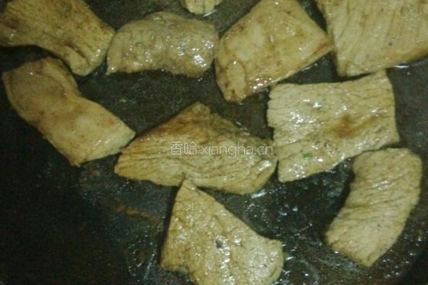 懒汉煎里脊肉的做法图解3