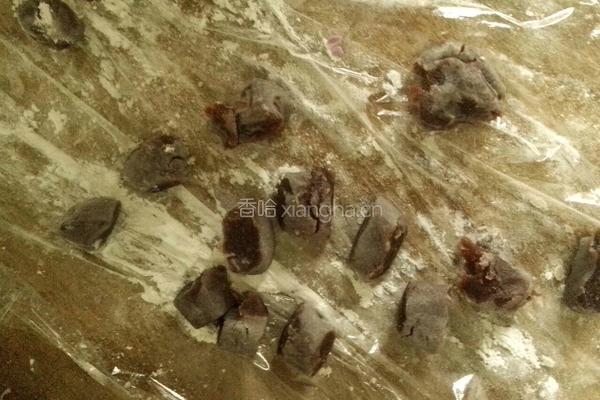 紫薯糯米饼的做法图解3