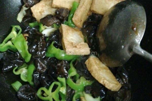 家常香煎豆腐的做法图解7