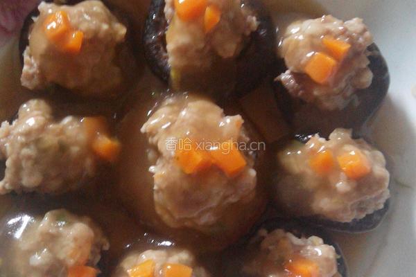 香菇鲜肉盏的做法图解5