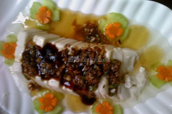 虾尾凉豆腐的做法图解6