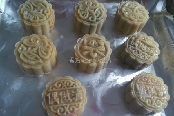 豆沙月饼的做法图解4