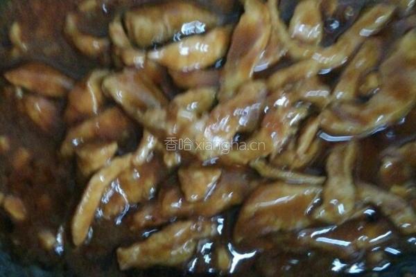 秘制京酱肉丝的做法图解11