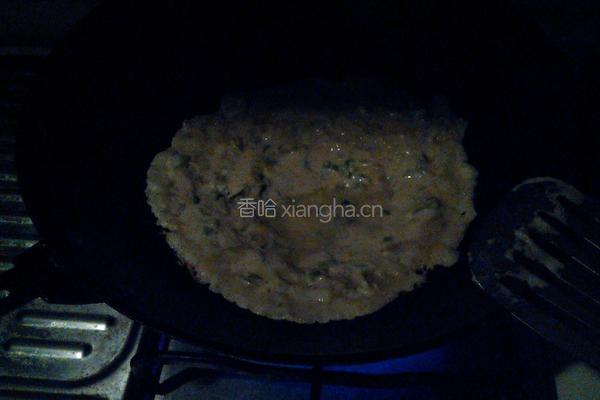 鸡蛋葱花饼的做法图解3