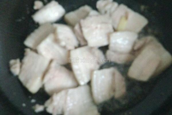瓜皮回锅肉的做法图解6