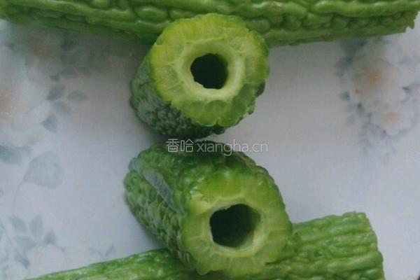 苦瓜酿肉的做法图解5