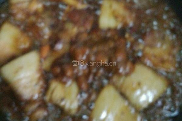 香干回锅肉的做法图解4