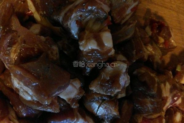 茶藕粉蒸小排的做法图解6