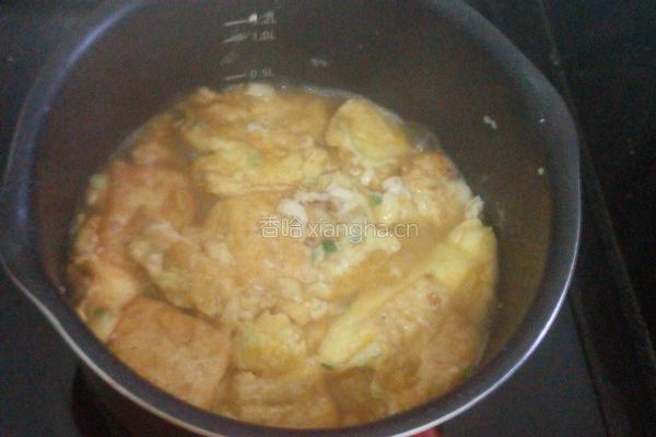 鸡蛋抱豆腐的做法图解5