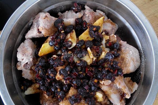 豉汁排骨的做法图解3