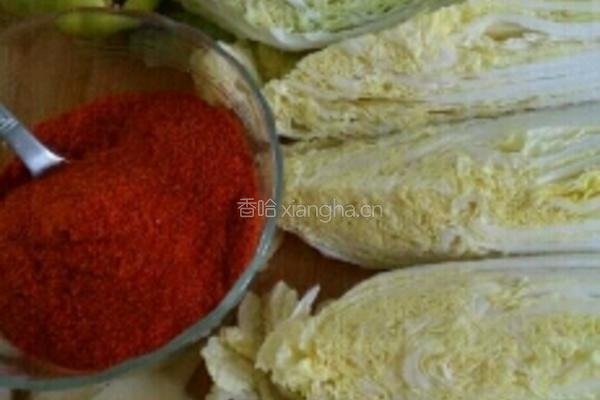 辣白菜的做法图解2
