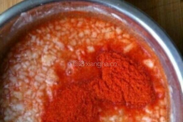 辣白菜的做法图解5