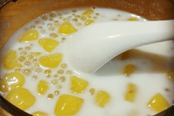芋圆甜心西米露的做法图解6