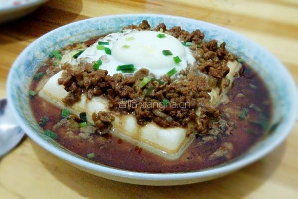 肉末蒸豆腐的做法图解7