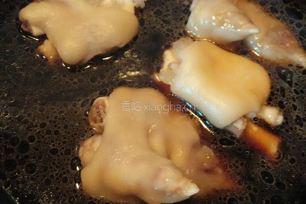 红烧猪蹄的做法图解10