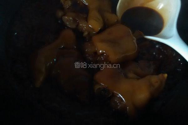 红烧猪蹄的做法图解11