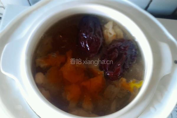 皂角黄耳莲子汤