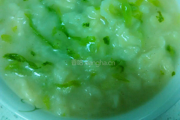 青菜疙瘩汤
