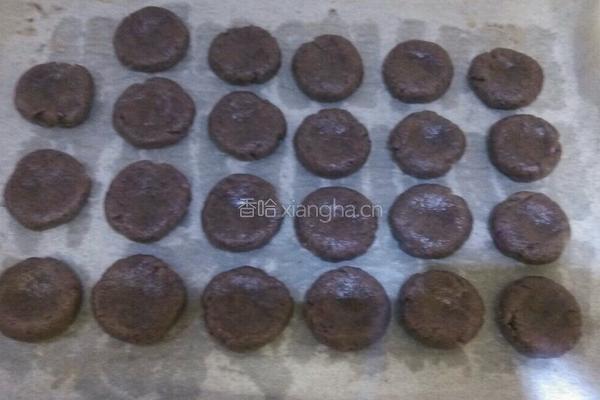 黑芝麻紫薯饼干的做法图解4