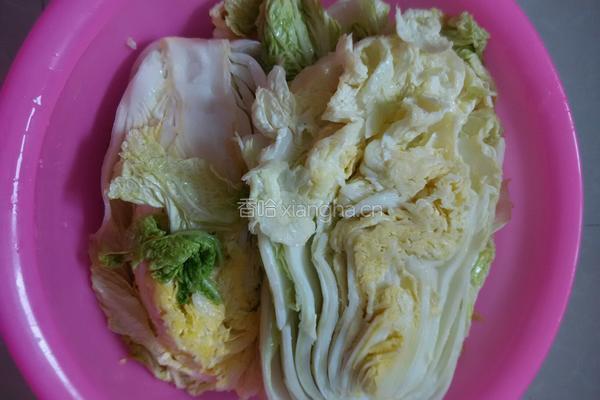 辣白菜的做法图解2