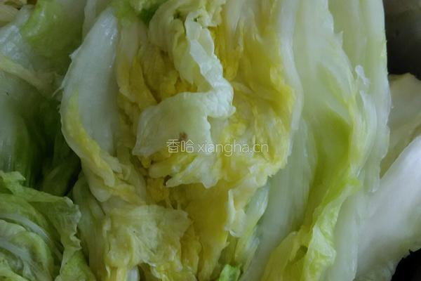 辣白菜的做法图解4