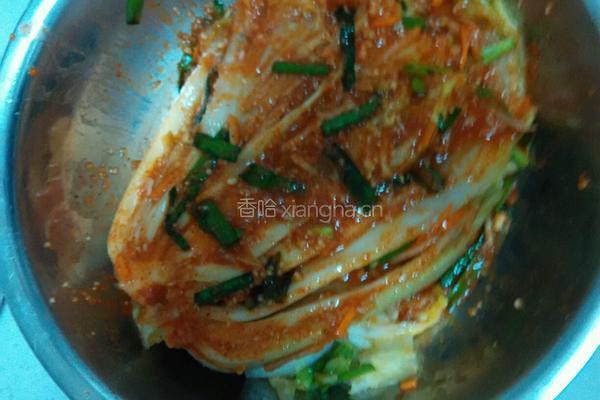 辣白菜的做法图解11