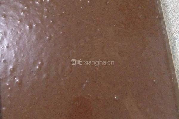 天然酵种巧克力蛋糕的做法图解5