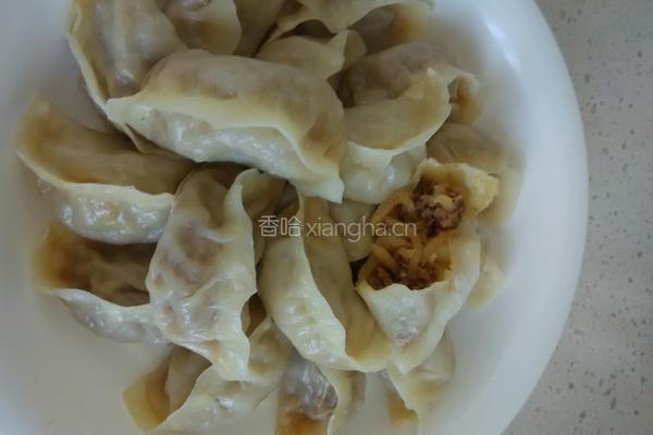 萝卜馅蒸饺的做法图解15