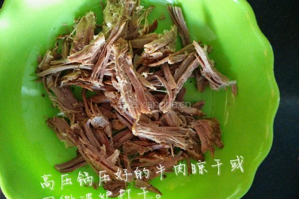 自制牛肉松的做法图解1