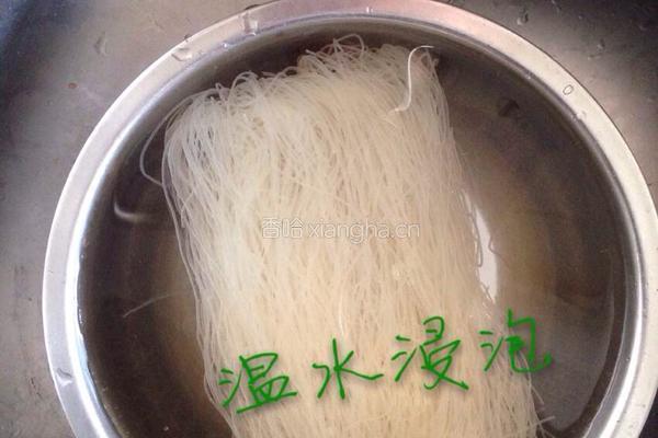炒粉干～的做法图解1