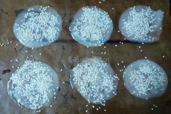 芝麻薄饼的做法图解3