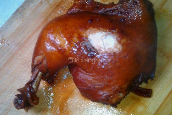 三杯鸡腿的做法图解1