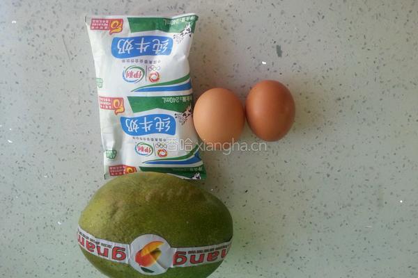 香芒双皮奶 的做法图解1