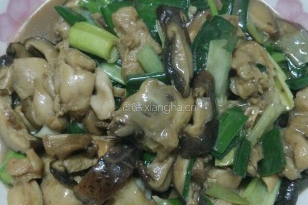 香菇滑鸡的做法图解3