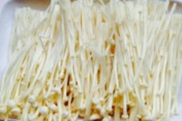 番茄烩金针菇的做法图解3