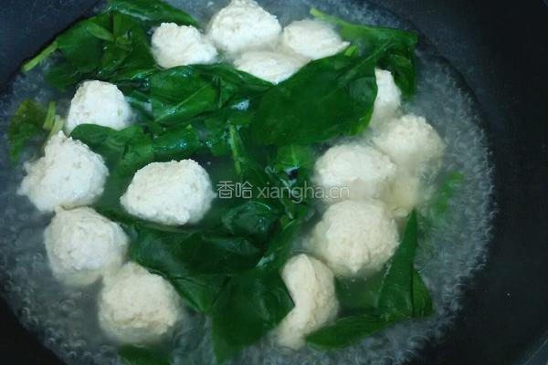 蒜香鸡肉丸的做法图解9