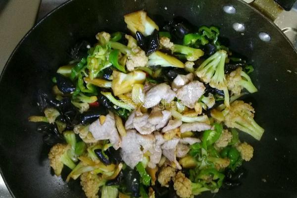 干锅花菜的做法图解10