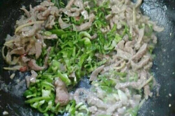 小炒牛肉的做法图解4