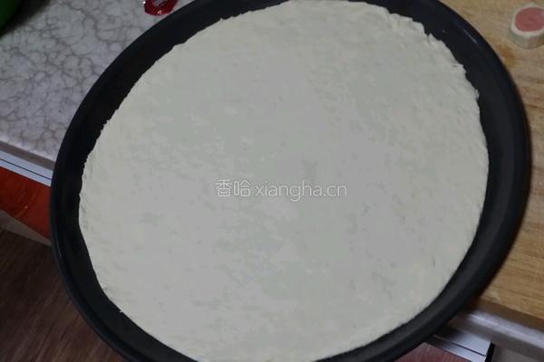 花边披萨12寸的做法图解2
