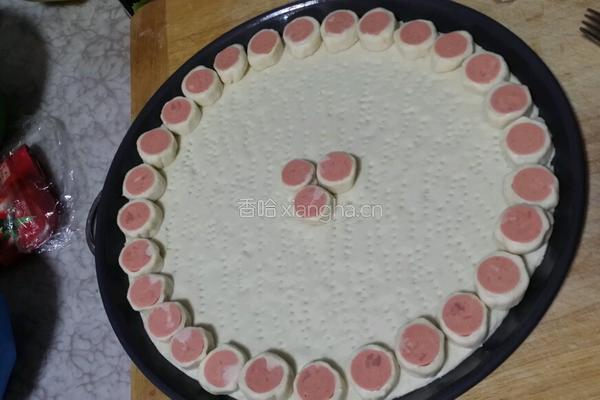 花边披萨12寸的做法图解4