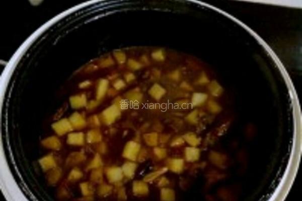 排骨焖饭的做法图解8