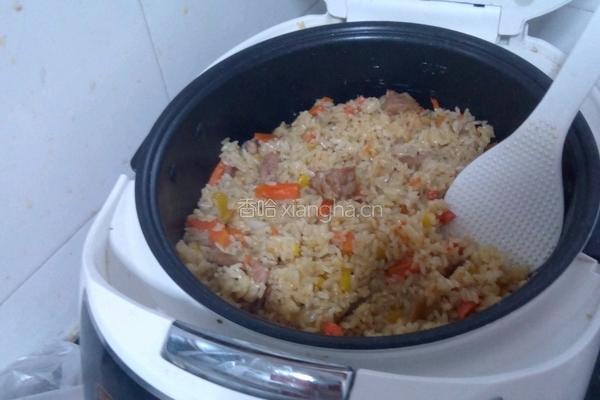 家常抓饭的做法图解5