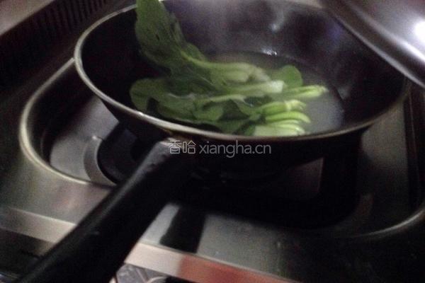 粉丝青菜的做法图解3