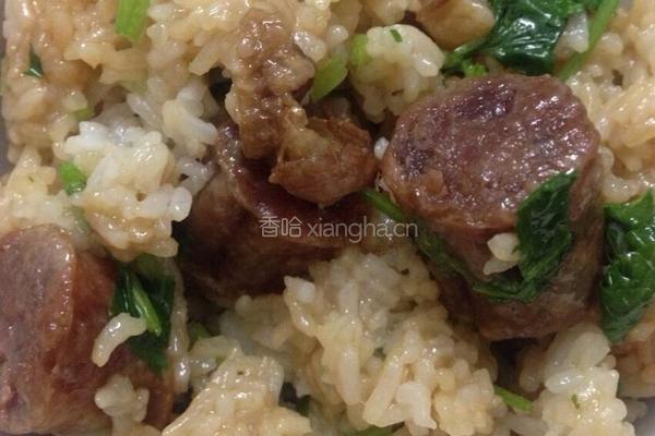 煮夫家常腊肠饭的做法图解7