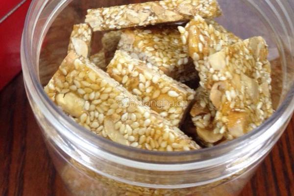 花生芝麻糖的做法图解12