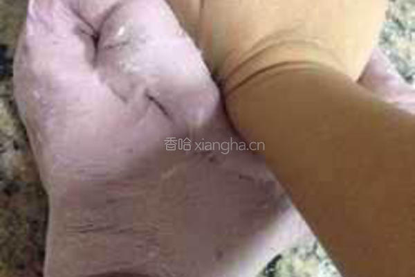 玫瑰花紫薯馒头的做法图解8