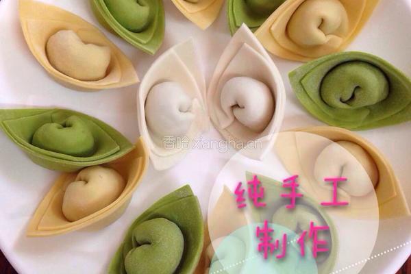 三色馄饨皮的做法图解14