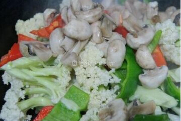 干锅花菜的做法图解10